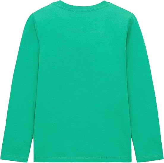 TOM TAILOR 1047497 Maglietta Bambini E Ragazzi A Maniche Lunghe - Moda Sostenibile, Taglie 92-176