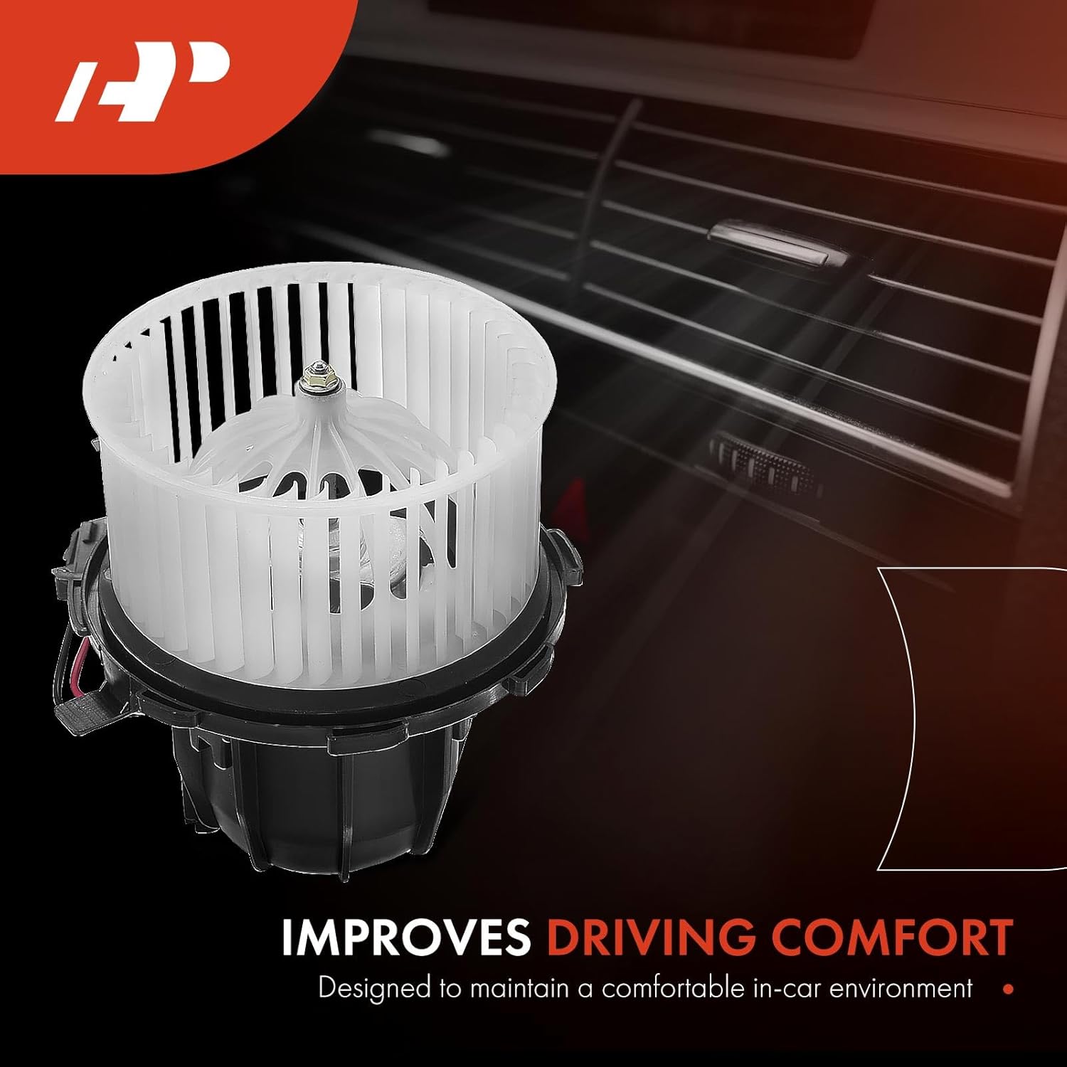 A-Premium HVAC Heater Blower Motor and Resistor Assembly Compatible with Audi Vehicles - A5 Quattro 2012, Q5 2013-2016 - Front, Replace# 8T0820521E, A2469064100, 2-PC Set