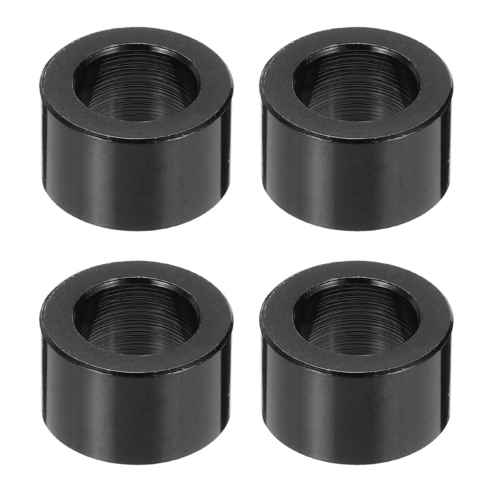 PATIKIL M6 5 stuks ronde aluminium afstandhouders metalen afstandhouders aluminium 6,2 mm ID x 15 mm AD x 10 mm L dikke aluminium afstandhouder schroef afstand voor 1/4 of M6 schroefbouten