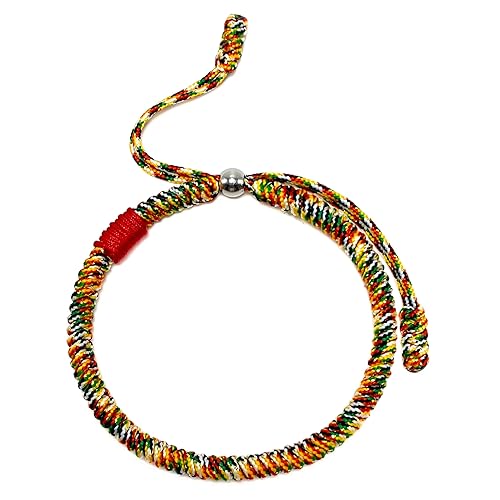 Miniatura 15 de LAMIBEE Grey Bracelet, Grey Hand Braided Rope Thread, Lucky Protection Surfer Bracelet, Wrist Wrap Bracelet, String Rope Bracelet for Him Her, Women