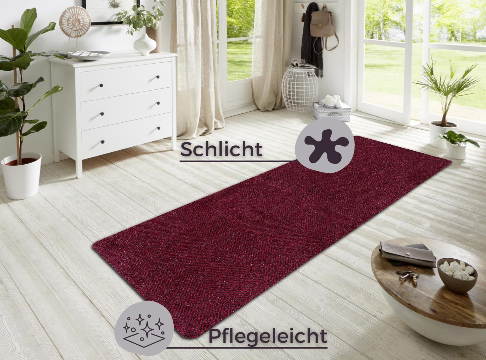 HANSE Home Clean & Go Doormat for Indoor and Outdoor Use 50 x 150 cm - Image 2