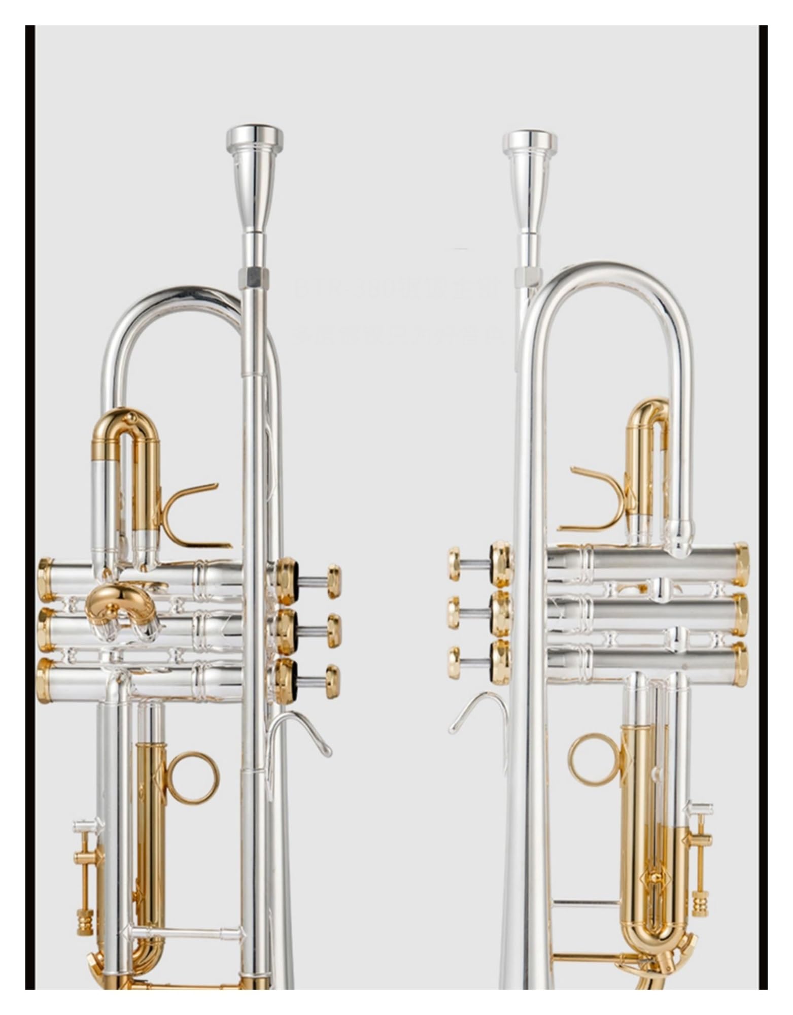 trompeta estándar Si bemol banda de música para principiantes prueba de rendimiento profesional llaves doradas plateadas