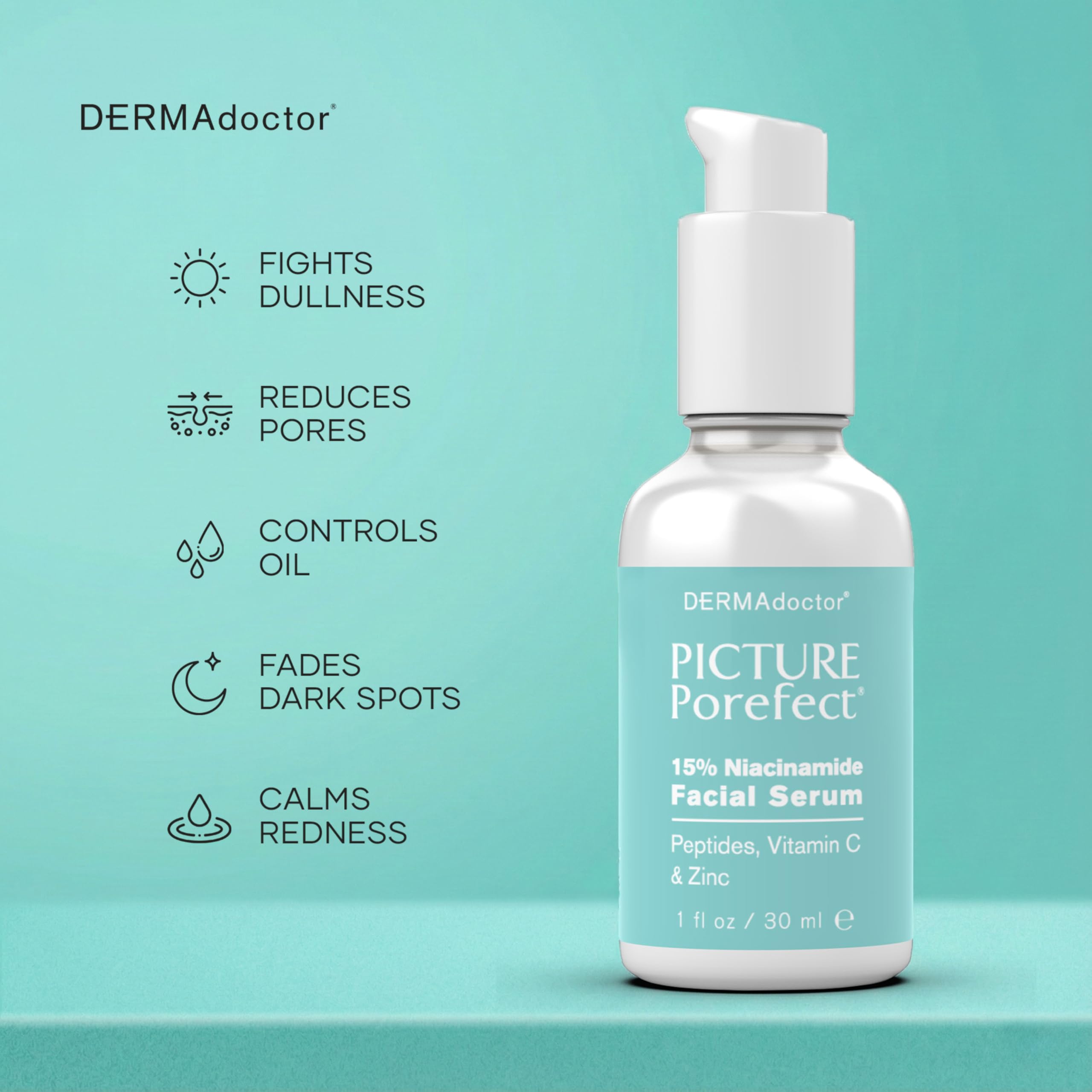 Amazon.com: DERMAdoctor Pore Minimizer Niacinamide Serum for Face