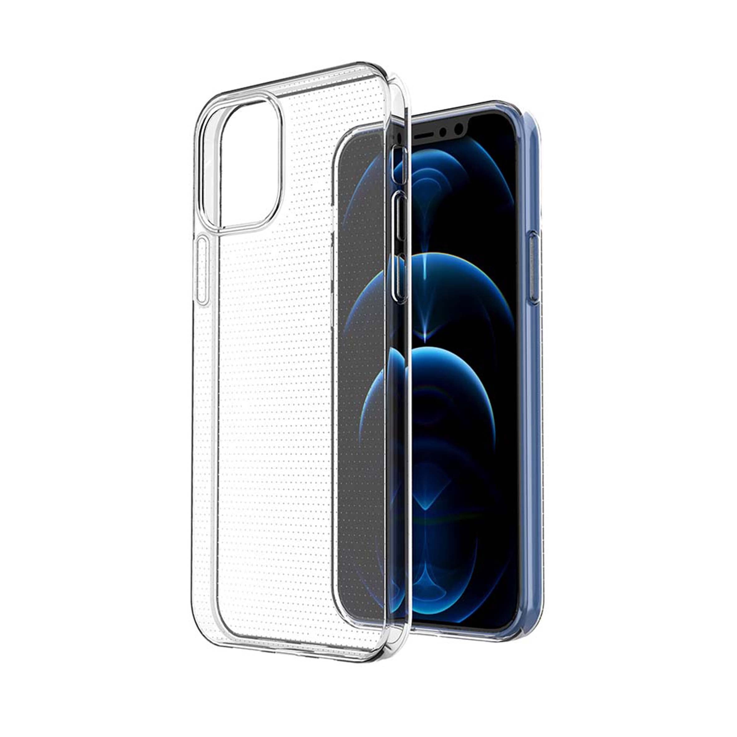 Custodia Per IPhone 12 Pro Con Supporto Ad Anello 360° - Trasparente Ultra Sottile In TPU Morbido - Ricarica Wireless Da Rimuovere - copertina