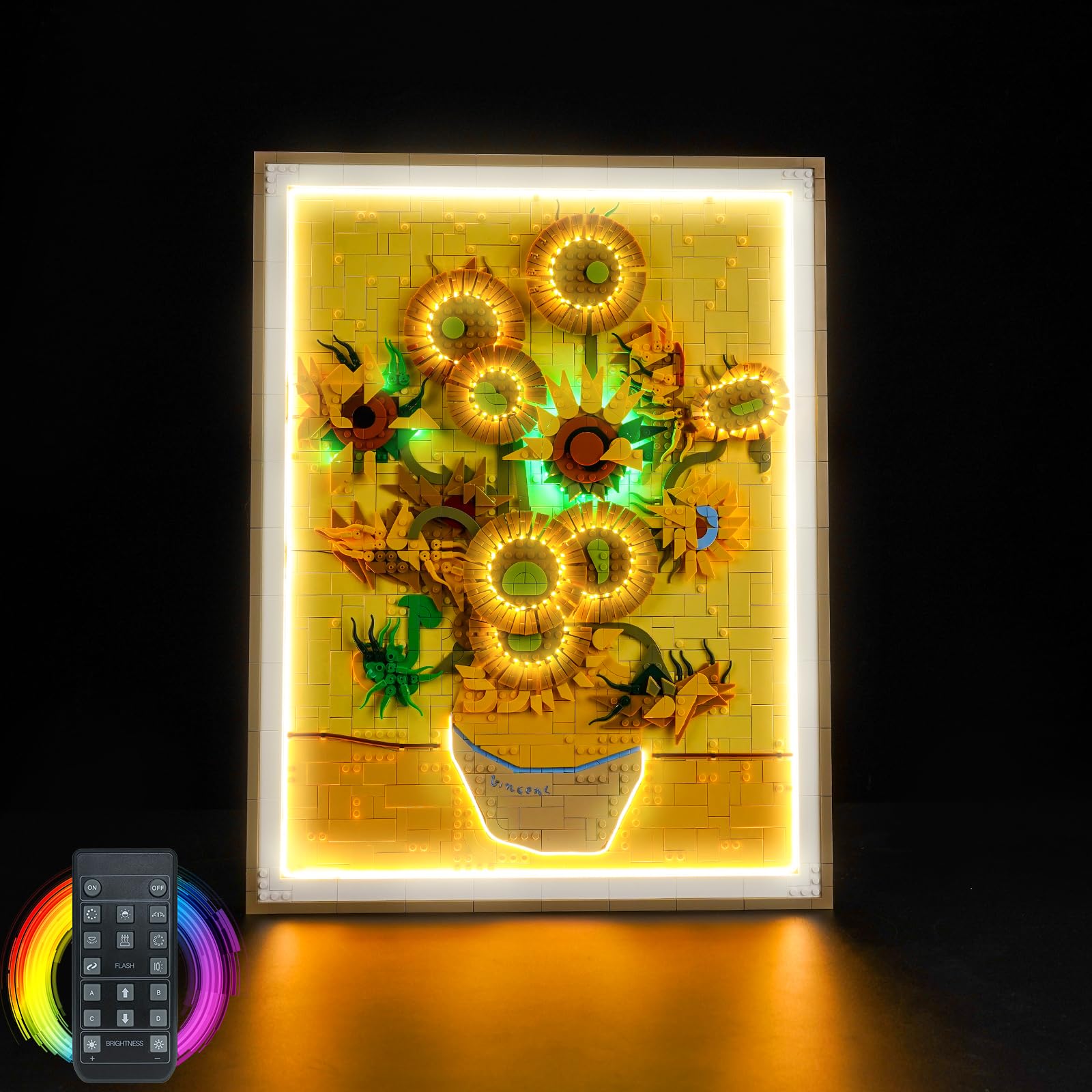 LocoLee Led Light Set Compatible with Lego 31215 Vincent van Gogh RC