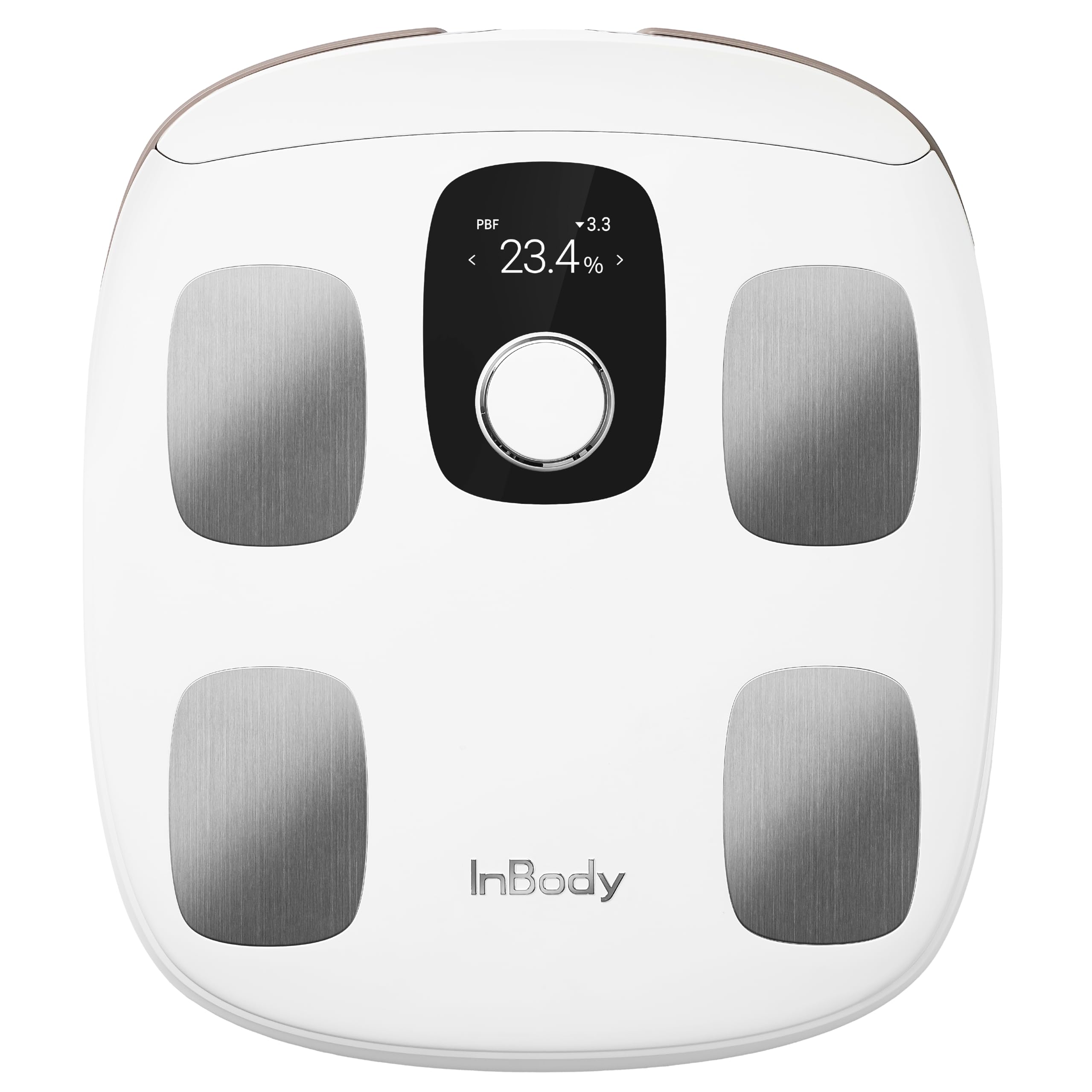 InBody Dial H30 Intelligente Körperzusammensetzungswaage – misst das gesamte Körpergewicht, Skelettmuskelmasse, weiche Magermasse, Körperfettmasse, prozentuales Körperfett, viszerales Fett und mehr
