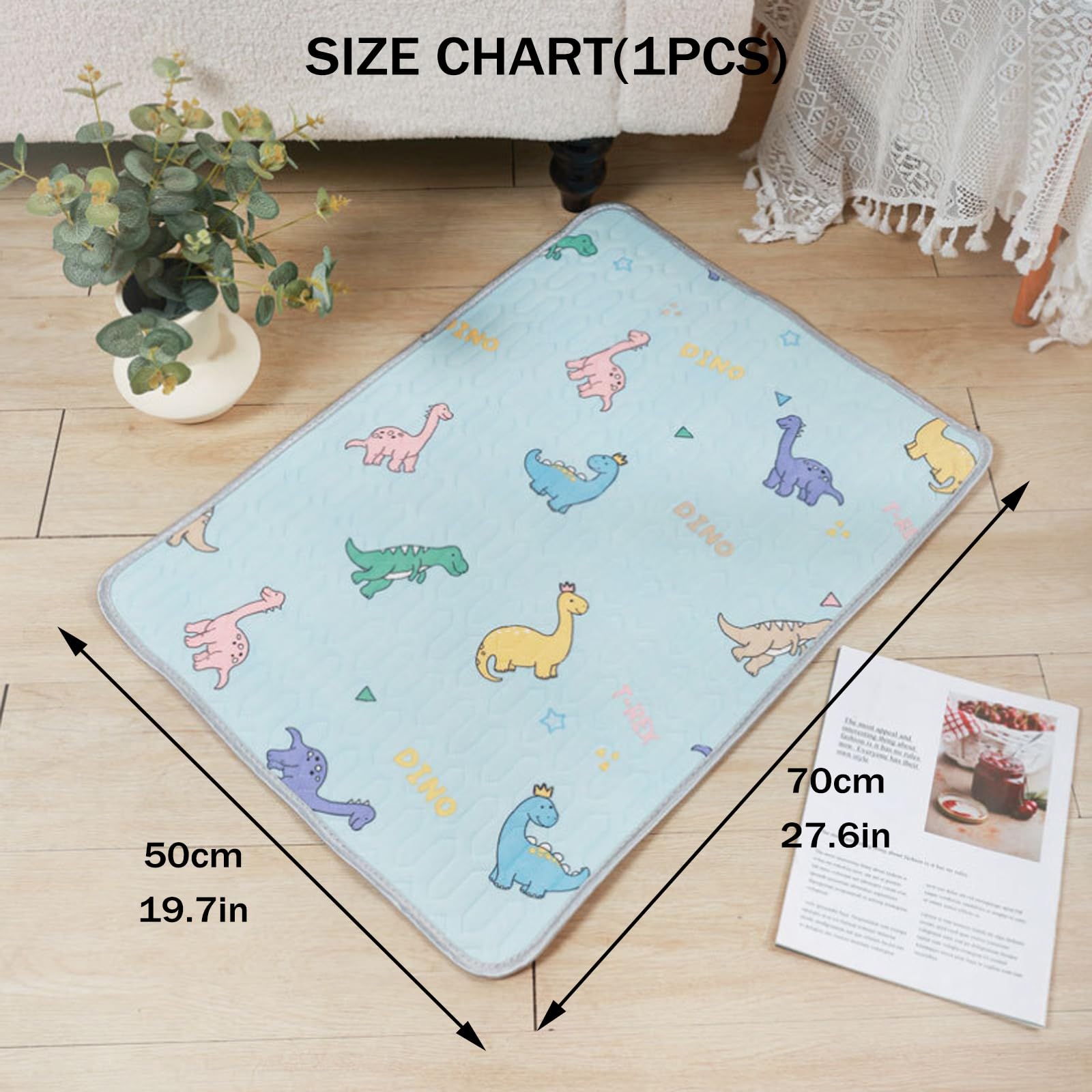 Tappetino Refrigerante per Cani 70x55cm Tappeto Rinfrescante Cuccia Estivo