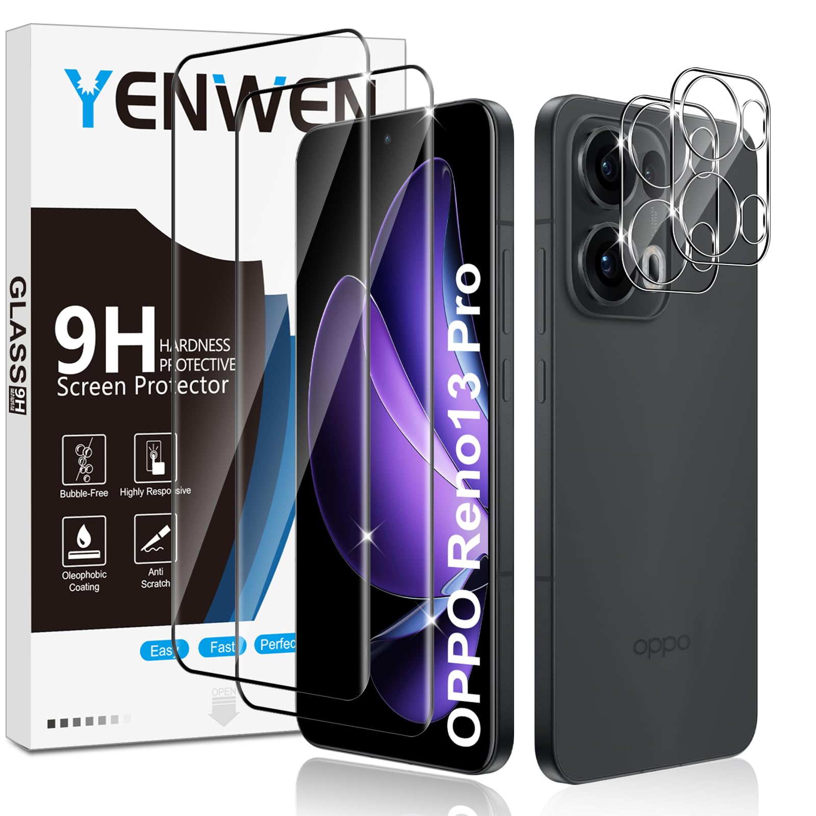 6-IN-1 Screen Protection Hydrogel Film For OPPO Re... – Grandado - Foto 2