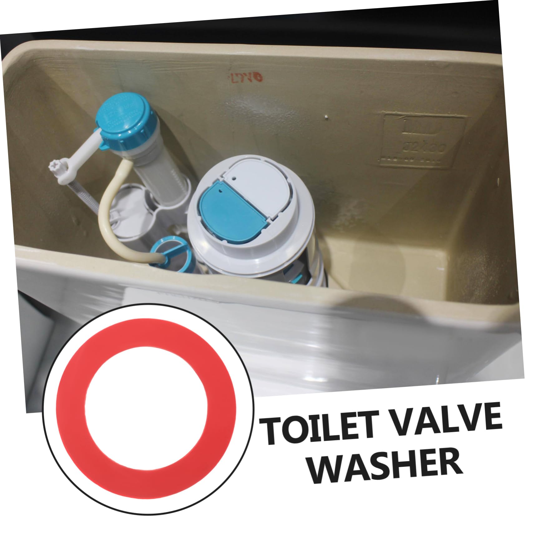 ARTIBETTER 12stücke Wasser-spülkasten Dichtungen Für Toiletten Gummierte Waschmaschinen Für Wasserzulauf Zuverlässige Abdichtungen Für Toilettenspülungen