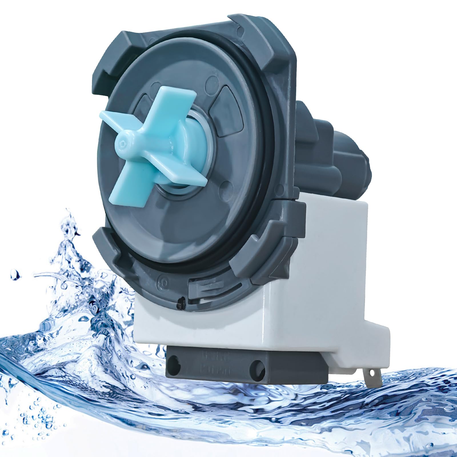Upgraded DD81-02635A Dishwasher Drain Pump B20-3A01 Compatible With Samsung Dishwasher Drain Pump DW80R2031US/AA, DW80R2031US/AA, DW80N3030UW/AA, DW80N3030US/AA Dishwasher Machine Replacement Parts