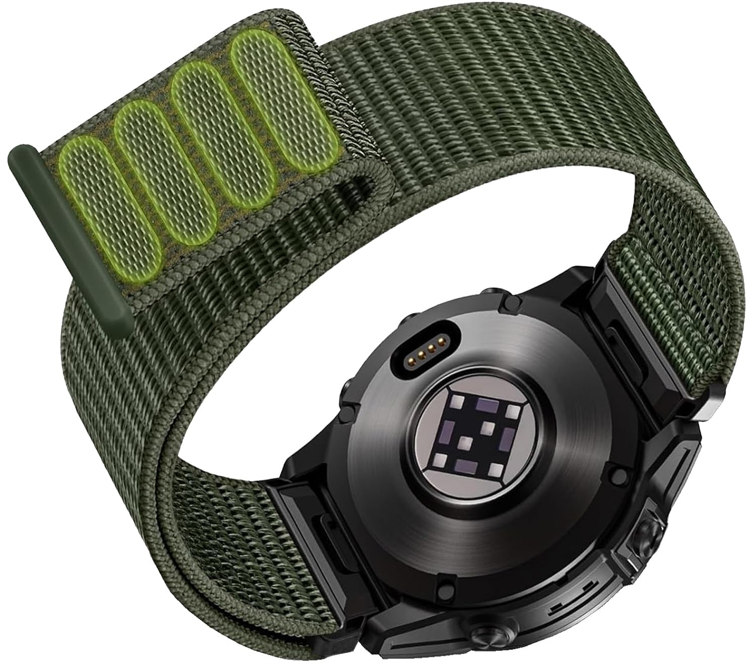 Zitel® Band Compatible with Garmin Smartwatch for Fenix 8 51mm, Fenix 7X, Fenix 6X/6X Pro, Fenix 5X/5X Plus, Fenix 3/3 HR, Descent MK1, Enduro, Nylon 26mm Sport Strap-picture-28