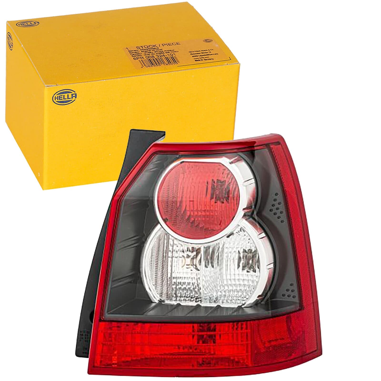 HELLA 2VA 354 666-021 Luce posteriore, Lampadine, bianco/rosso Dx | Compatibile con: LAND ROVER FREELANDER 2