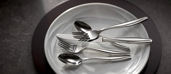 Oneida Camlynn Salad Forks Silverware Set for 4, Flatware