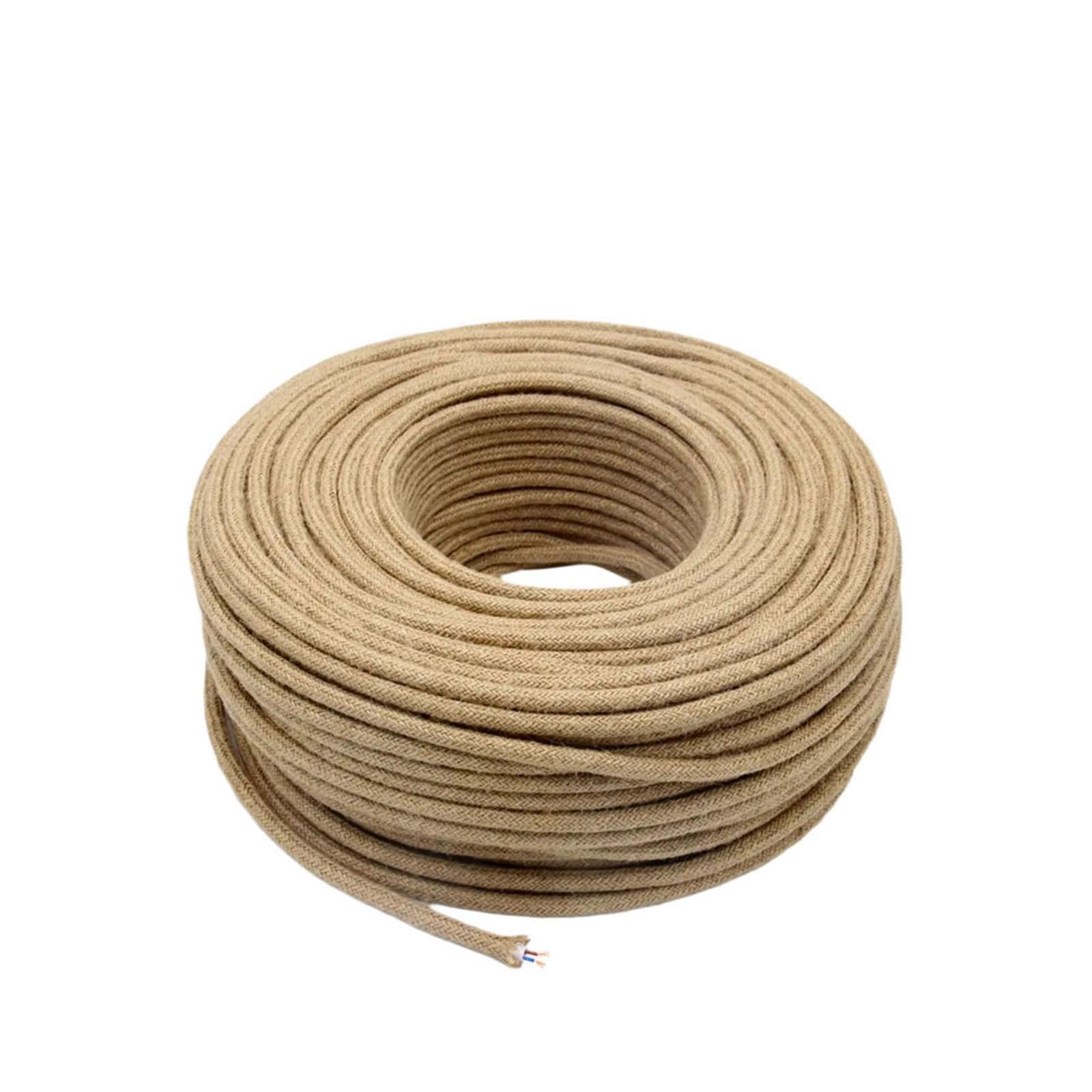 Fabric Electrical Cord 2x0.75mm for Industrial Retro DIY Projects Table Lamp|Home & Garden |Lamps, Lighting & Ceiling Fans |Lighting Parts & Accessories|1Twisted Electric Rope Light Cord|Accessories,-image-23