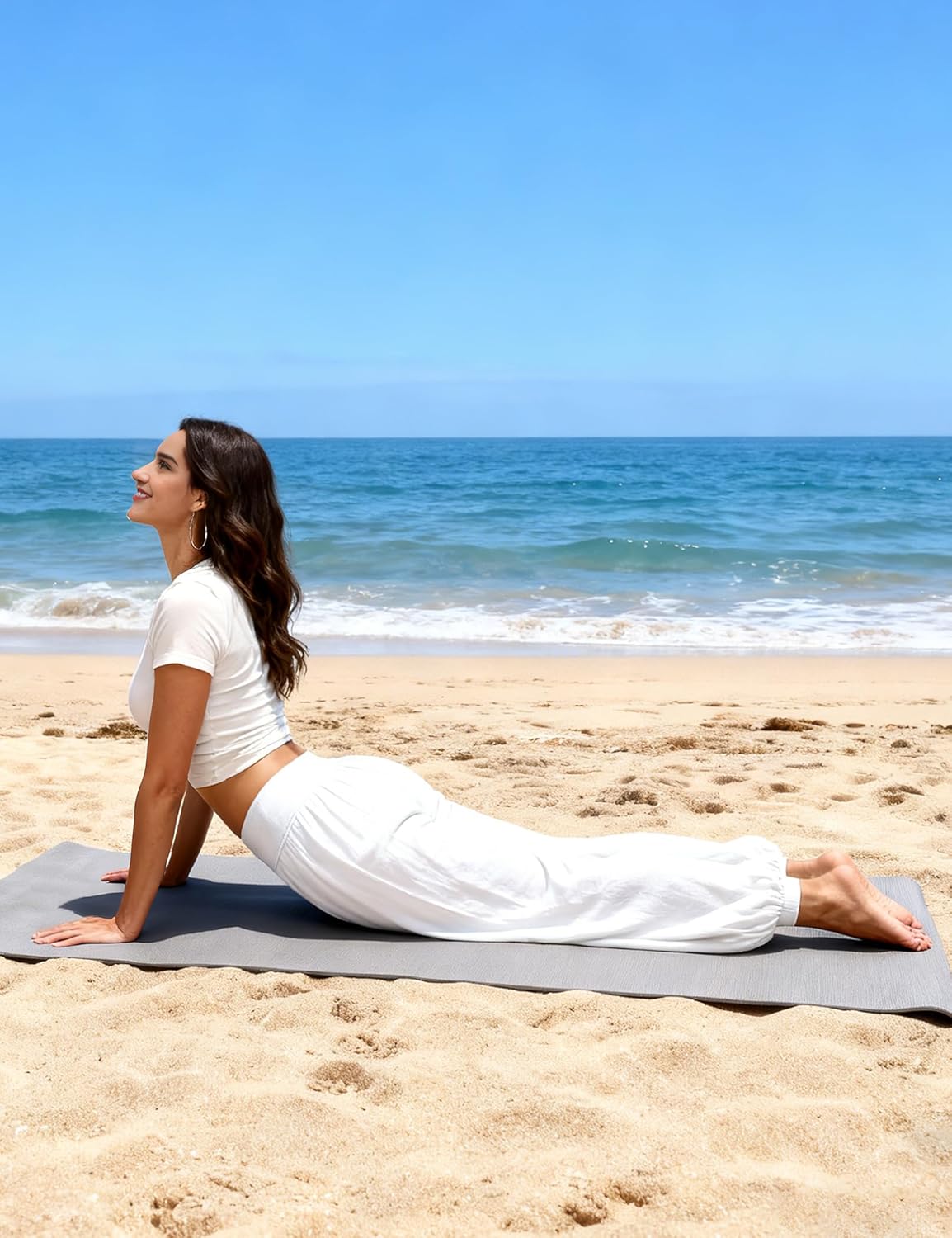 AvaCostume Women's Modal Yoga Pants Loose Harem Pants Soft Pilates Dance Joggers Lightweight Lounge Pajama Bottoms - Image 5