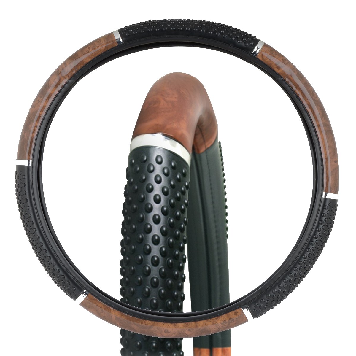 Buy 18" Steering Wheel Cover (Light Wood) for Commercial Heavy Semi