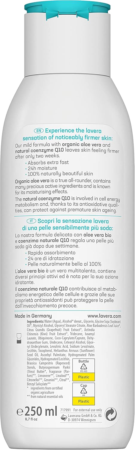 Lavera Natural Basis Sensitive Firming Body Lotion 8.45 fl oz