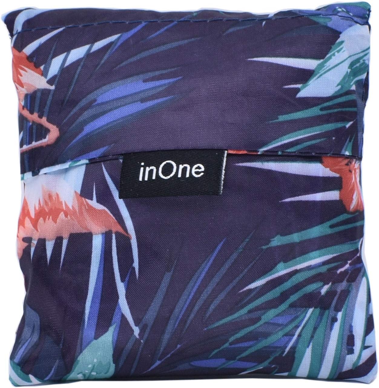 inOne Reusable Grocery Bags Portable Foldable Shopping Tote Bags with Pouch