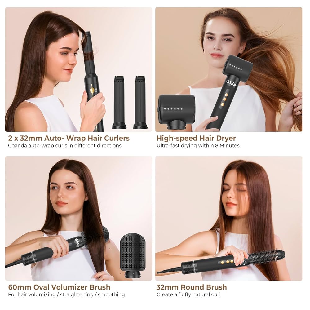 CREATE ION AIR SLEEK BRUSH IRON 新品 ion Titanium Pro Brush Iron, 1-1/4 Inch, Heats up to 400F