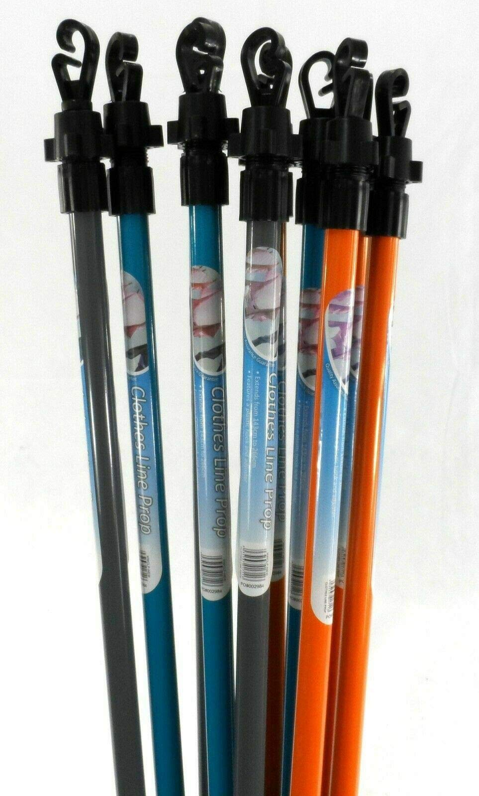 Scotvision 2.7m Heavy Duty Clothes Line Prop Telescopic Washing Line Dry Extending Support