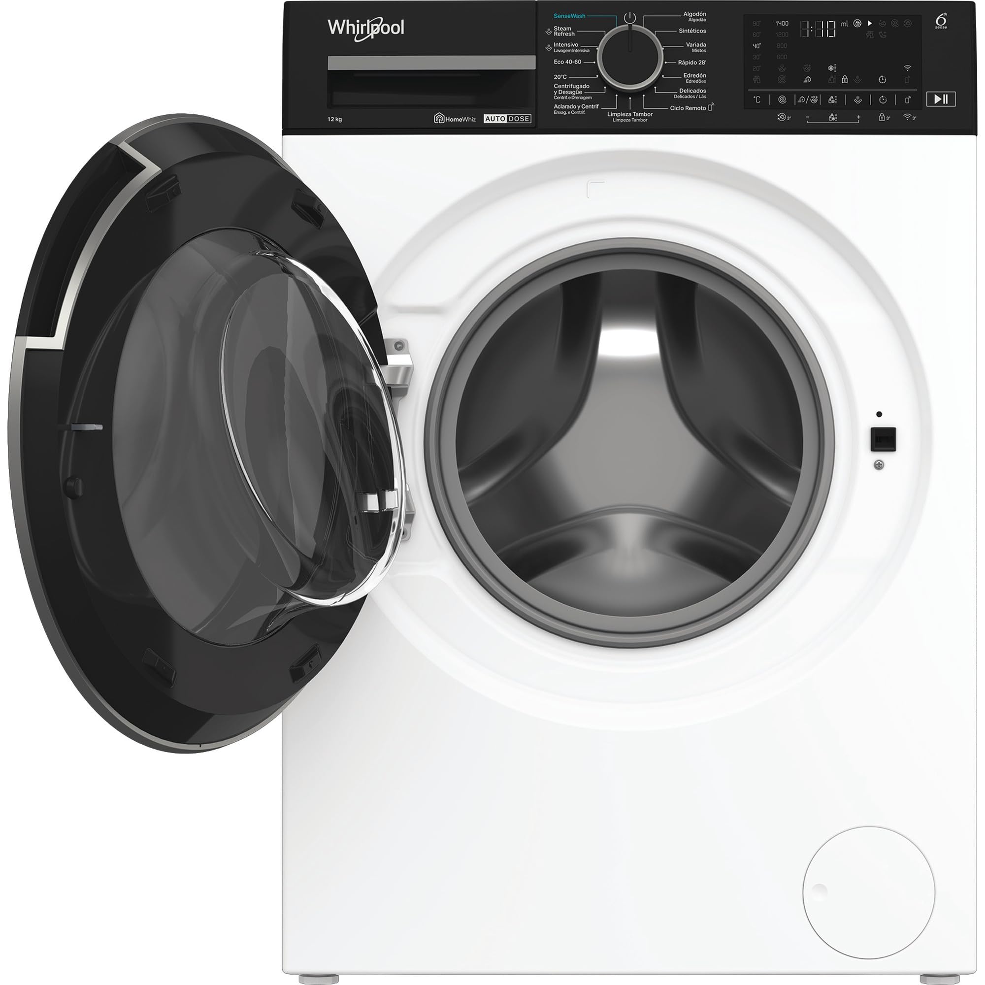 Whirlpool - Lavadora de libre instalación WPM 27W ADS SPT