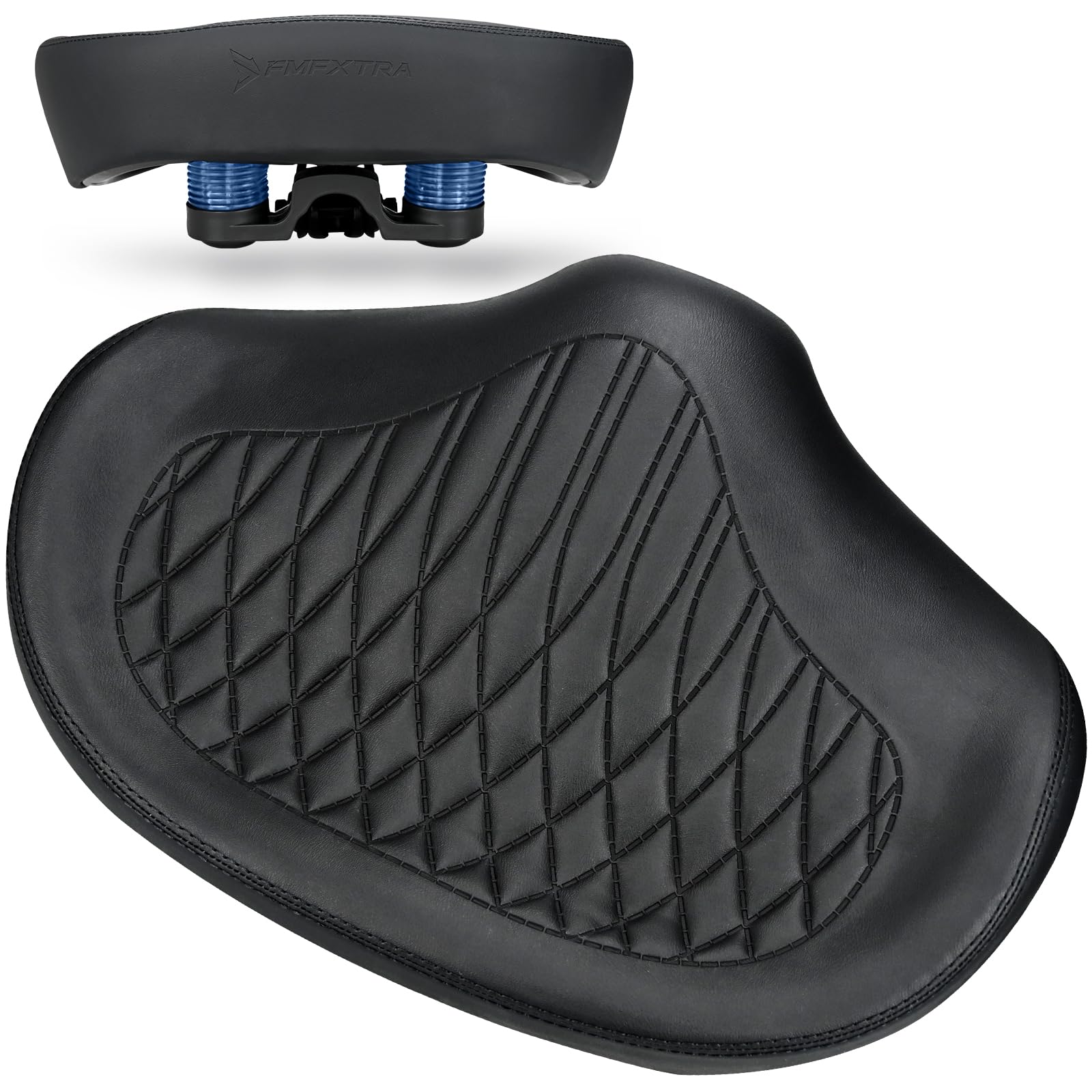 Sella Per Bicicletta Oversize KOOOGEAR - Comoda, Extra Larga E Imbottita, Universale Per City Bike, Ebike, MTB, Doppio Ammortizzatore, Traspirante