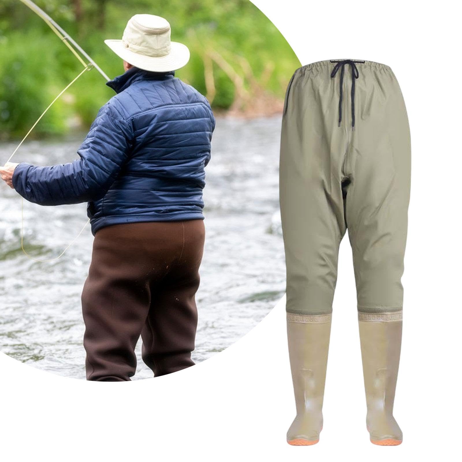 Homyl Pantalones de, Accesorios para Equipos, Vadeadores Ligeros para Pesca con Botas, Pantalones de para Jardinería, Actividades Al Aire Libre