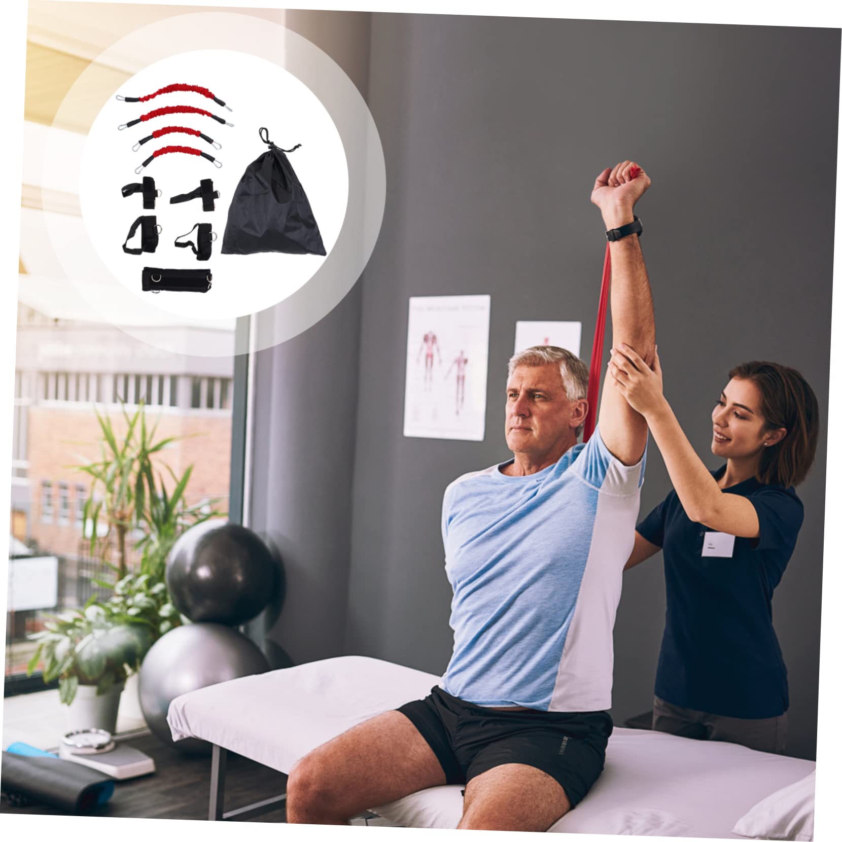 Didiseaon Fasce Di Resistenza Per Palestra Di Fasce Resistenza Attrezzatura Fitness Per Allenamento Muscolare