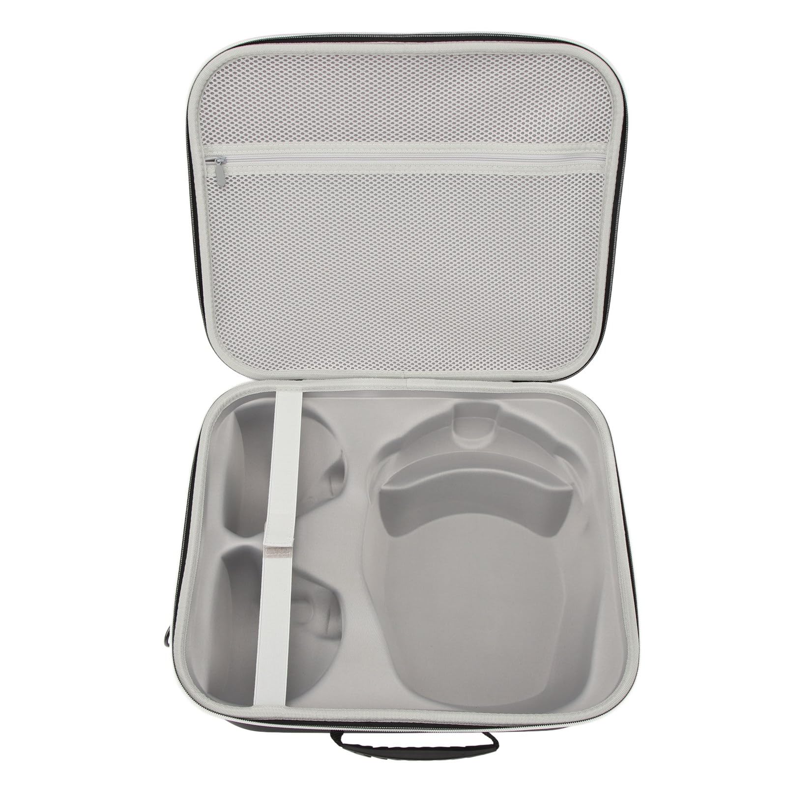 RIZGHWOY Estuche de Transporte Duro Portátil, Bolsa Impermeable con Cremallera EVA para PS VR2 con Correa para el Hombro, Bolsa de Transporte Multifunción para Viajar