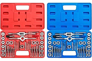 80-Piece Tap and Die Set Metric and Standard Made in USA