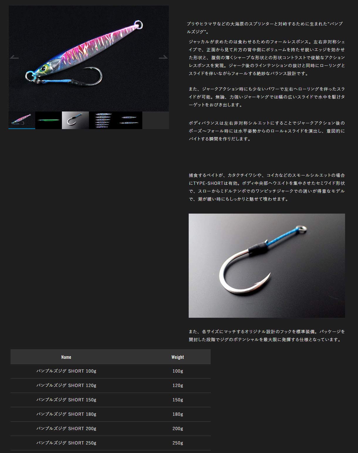 Amazon.co.jp: JACKALL(ジャッカル) メタルジグ バンブルズジグ