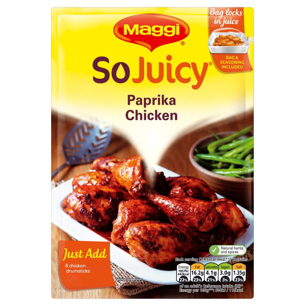 Maggi So Juicy Paprika (30g x 16 x 1 pack size)