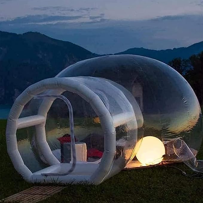 Tenda A Cupola Trasparente Gonfiabile ， Tenda Da Cortile A Cupola