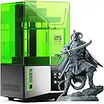 ELEGOO Impressora 3D de Resina Mars 5, Sensor Mecânico Inteligente, Nivelamento Automático, LCD Monocromático 4K de 6,6, Tamanho de Impressão de 5,91 x 5,65 x 3,53 Inches