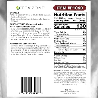 Tea Zone 2.2 lb Red Bean Powder