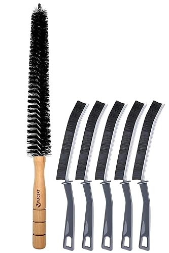5PCS Crevice Gap Cleaning Brush & Dryer Lint Brush Vent