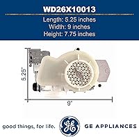 Vista 6 de GE WD26X10013 - Conjunto de bomba y motor originales OEM para lavavajillas GE