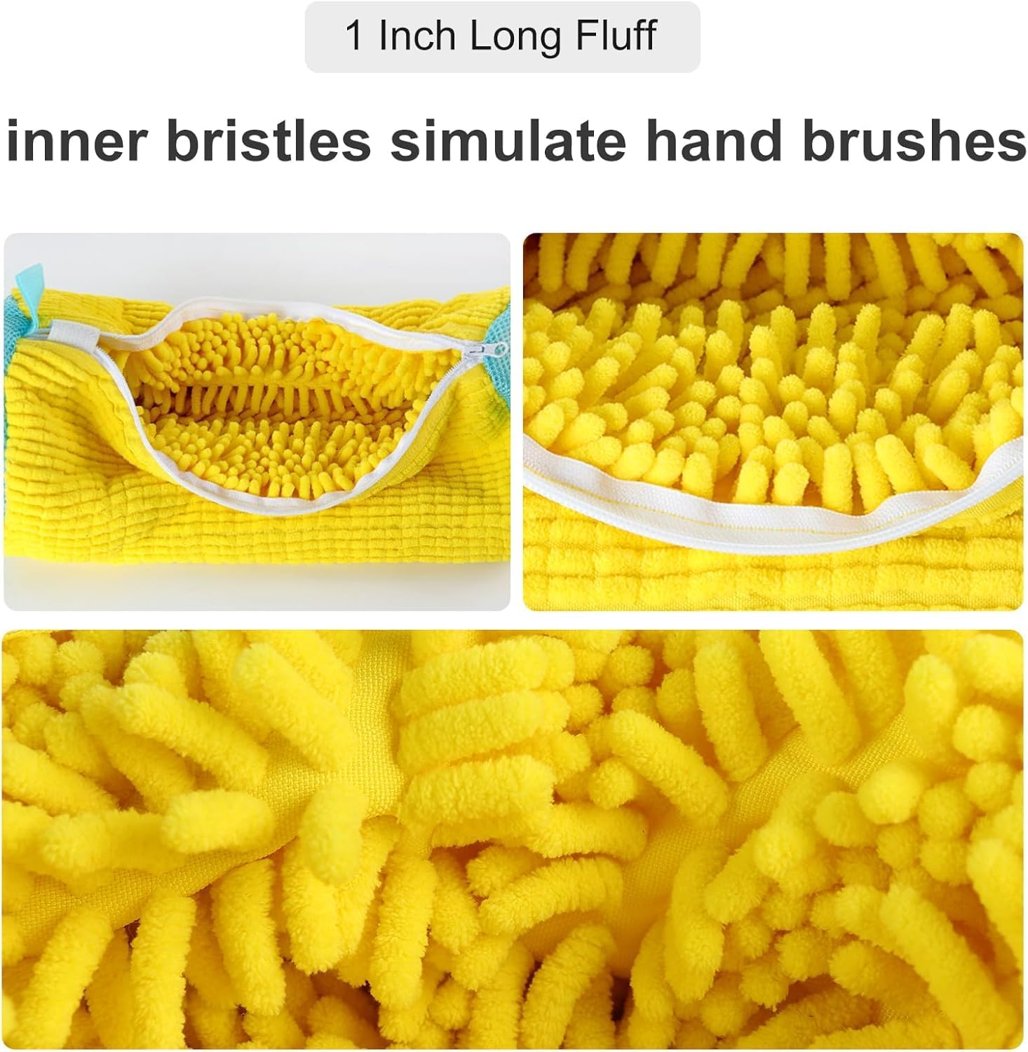 Shoe Washing Machine Bag (8-PCS Complete Set Easy Washing & Drying), unbloo Reusable Shoe Cleaning Bag – Sneaker, Running & Tennis Shoes, Unstain Cleaner Kit, 360° Deep Clean Laundry Bag for Washer - Image 8