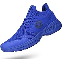 Mens Slip On Walking Shoes Non Slip Running Shoes Breathable Workout Shoes Lightweight Gym Sneakers