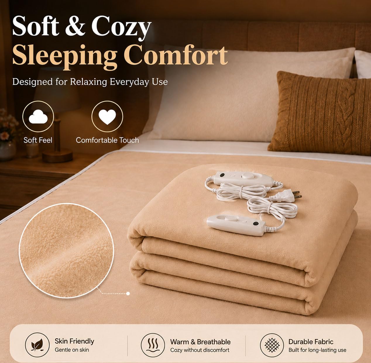 Expressions Electric Bed Warmer - Double Bed -4