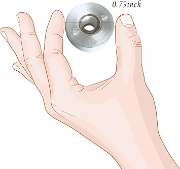 HimaPro 144 PreWound Bobbins for Embroidery and Sewing Machines Class 15 Size A (SA156) Plastic Sided 60 WT Polyester Sewing Thread(72 Black& 72 White)