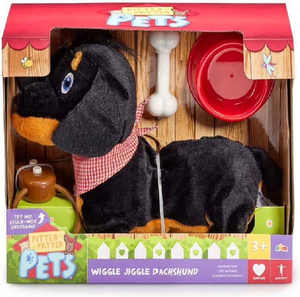Pitter Patter Pets Wiggle Jiggle Dachshund BigaMart