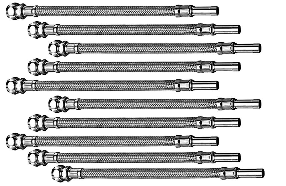 10er SET SCHELL 102040630 flexibler Anschlussschlauch 300 mm DN 8 - Clean-Fix S/Armaturenanschluss/Flexschlauch/Kupferrohrspirale