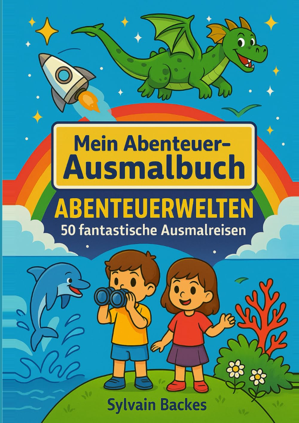 Mein Abenteuer-Ausmalbuch: Abenteuerwelten 50 Fantastische Ausmalreisen
