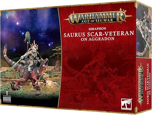 Games Workshop - Warhammer - Edad de Sigmar - Serafón Saurus Scar-Veteran En Aggradon