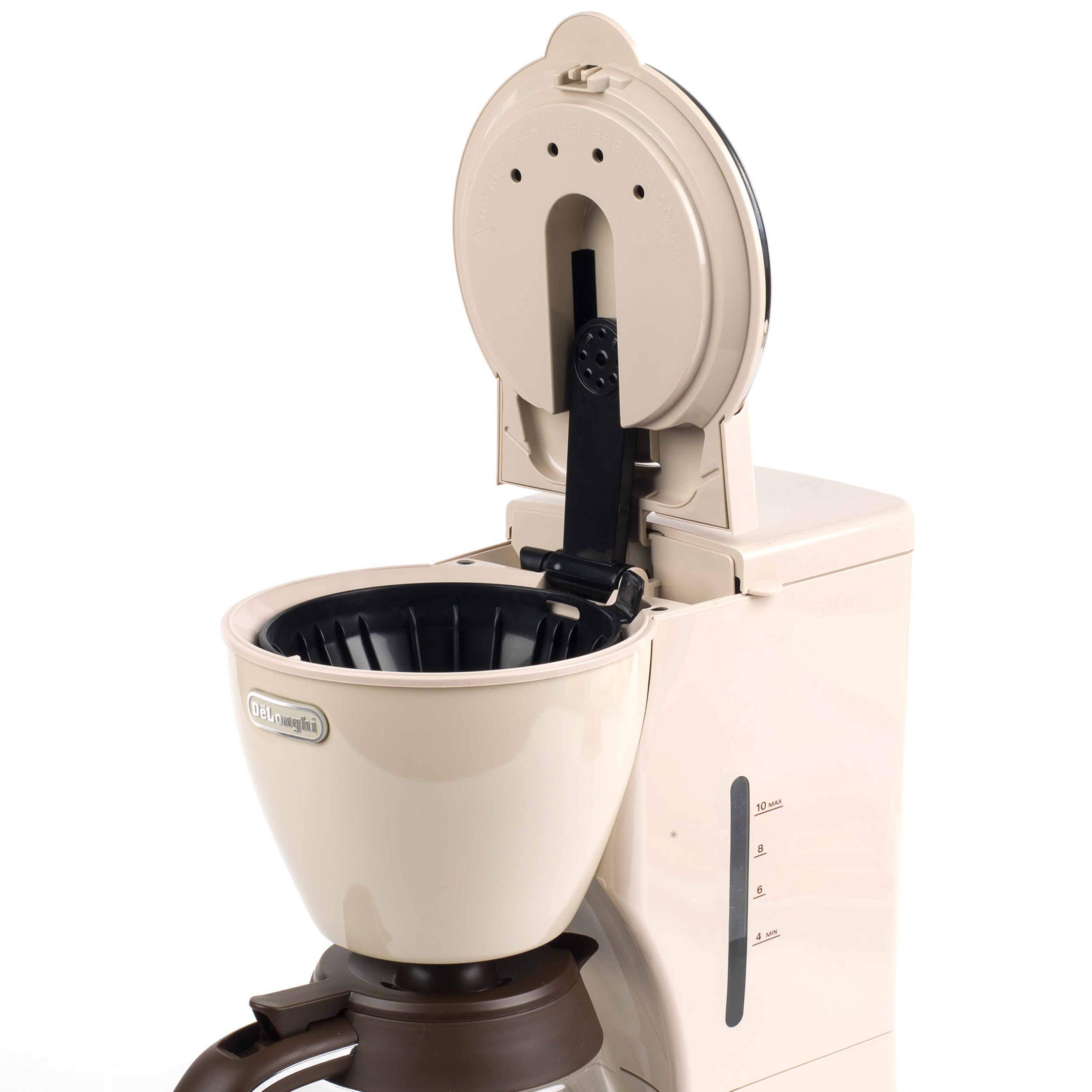 De'Longhi ICMOV210BG Icona Vintage Drip Coffee Machine, 1.25 L, 1000 W