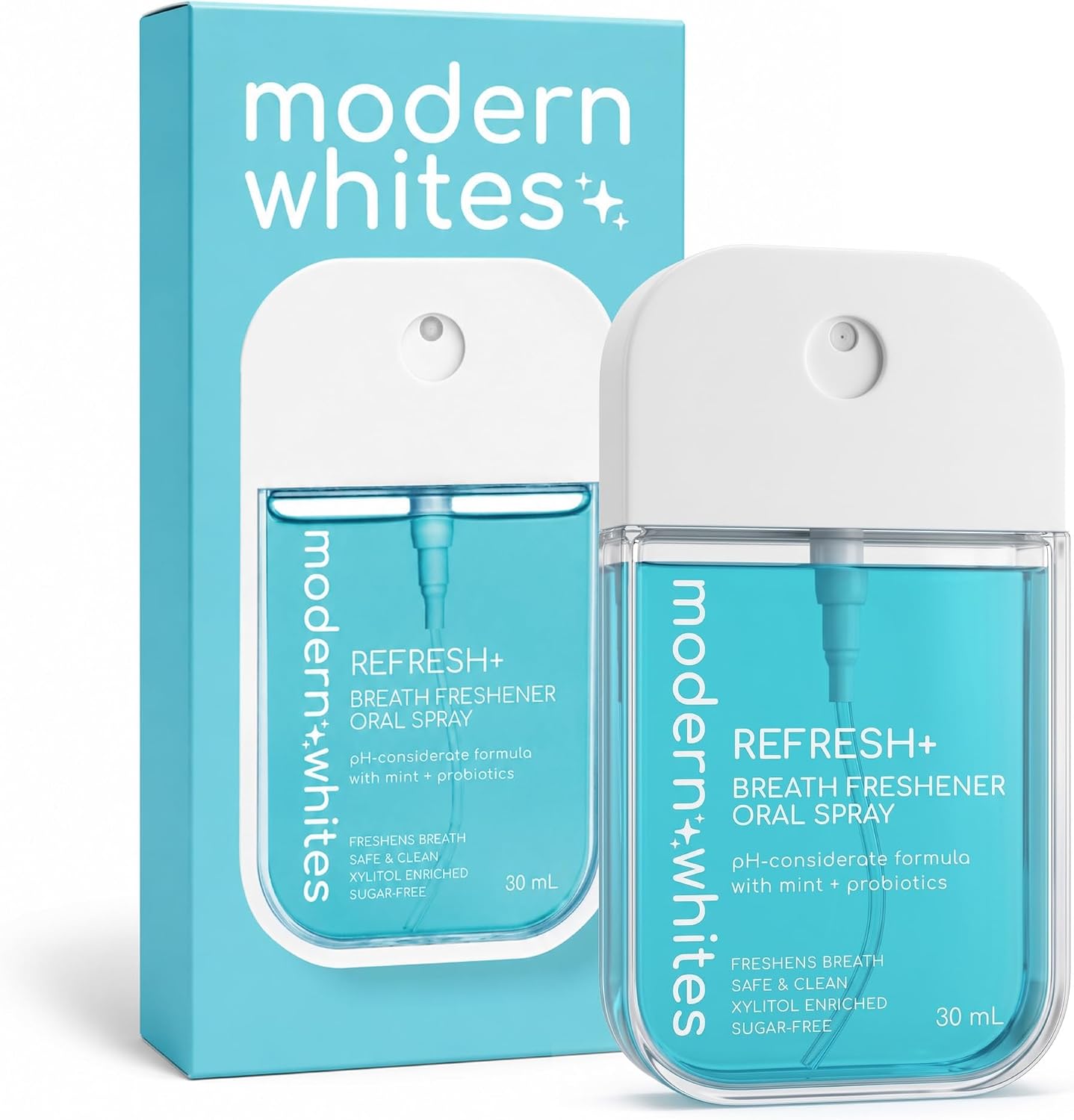 Breath Refresher Oral Spray, Travel Size, 30 ML | Travel Size Breath Freshener Spray, Oral Spray for Bad Breath, Sugar Free Oral Breath Mint, For a Confident Smile, Soft Clean