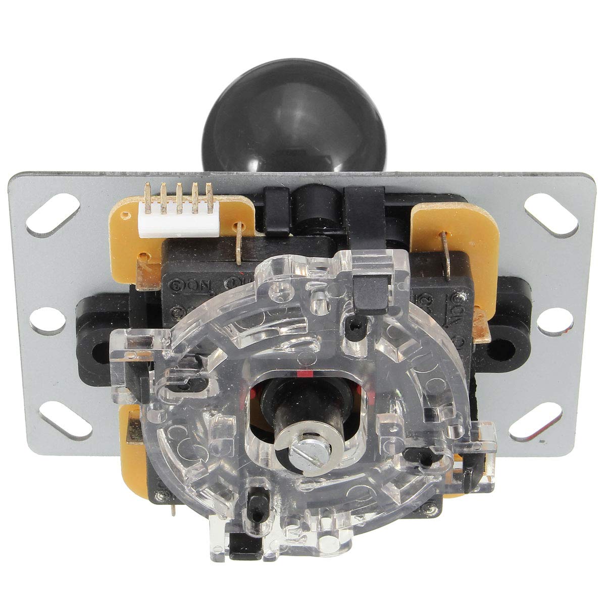 Doppi Giocatori Gioco Nero Console Di Gioco Arcade Fai Da Te Kit Di Parti Di Ricambio Codificatori Usb Su Pc Doppi Joystick E Pulsanti