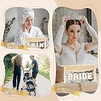 Vista 6 de Pequeñas bolsas de maquillaje transparentes de paja bohemia para mujeres y niñas, bolsa de cosméticos con cremallera de chenilla, bolsa de parche