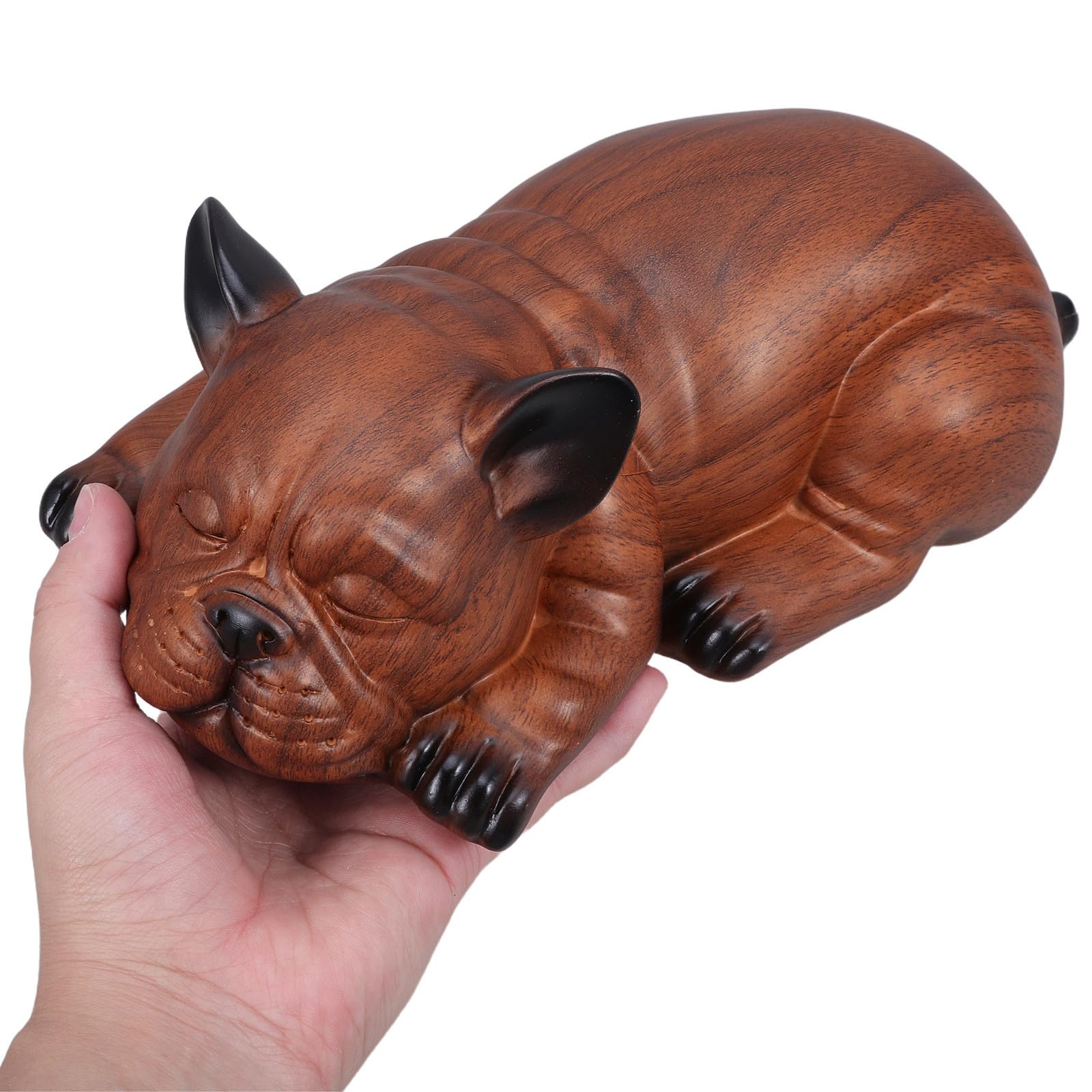 Urna de Resina para Restos de Perro Forma de Cachorro Dormido